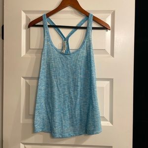 Lorna Jane Life blue tank top- M